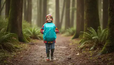 Kinderrucksack: Trocken durch jedes Wetter