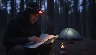 Mehr als nur Licht: Stirnlampe Rotlicht