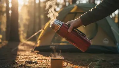 Warme Getränke: Deine Thermoskanne für Camping