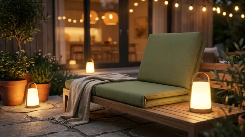 Bequem draußen: Das Outdoor-Sitzkissen