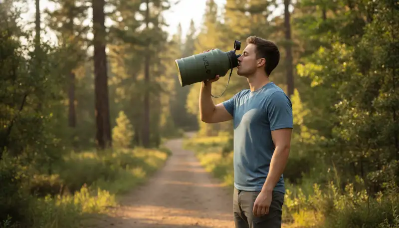 Dein Begleiter: Trinkflasche Edelstahl Outdoor