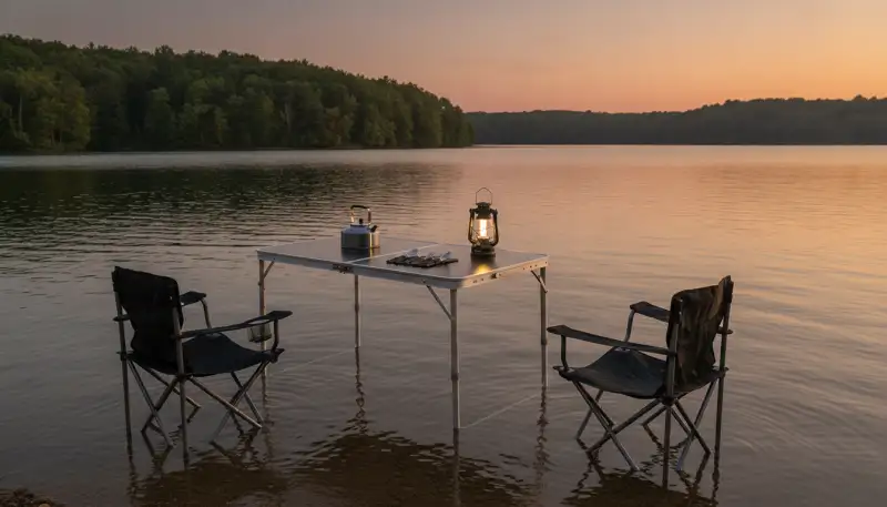 Der klappbare Campingtisch: Dein Outdoor-Begleiter